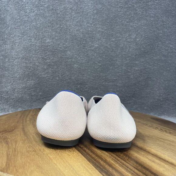 Rothy's Two-Tone Flats in Black and Cream - Picture 4 of 9